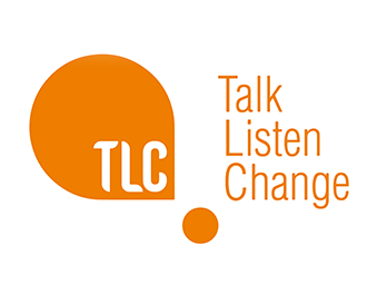 TLC: Talk, Listen, Change logo